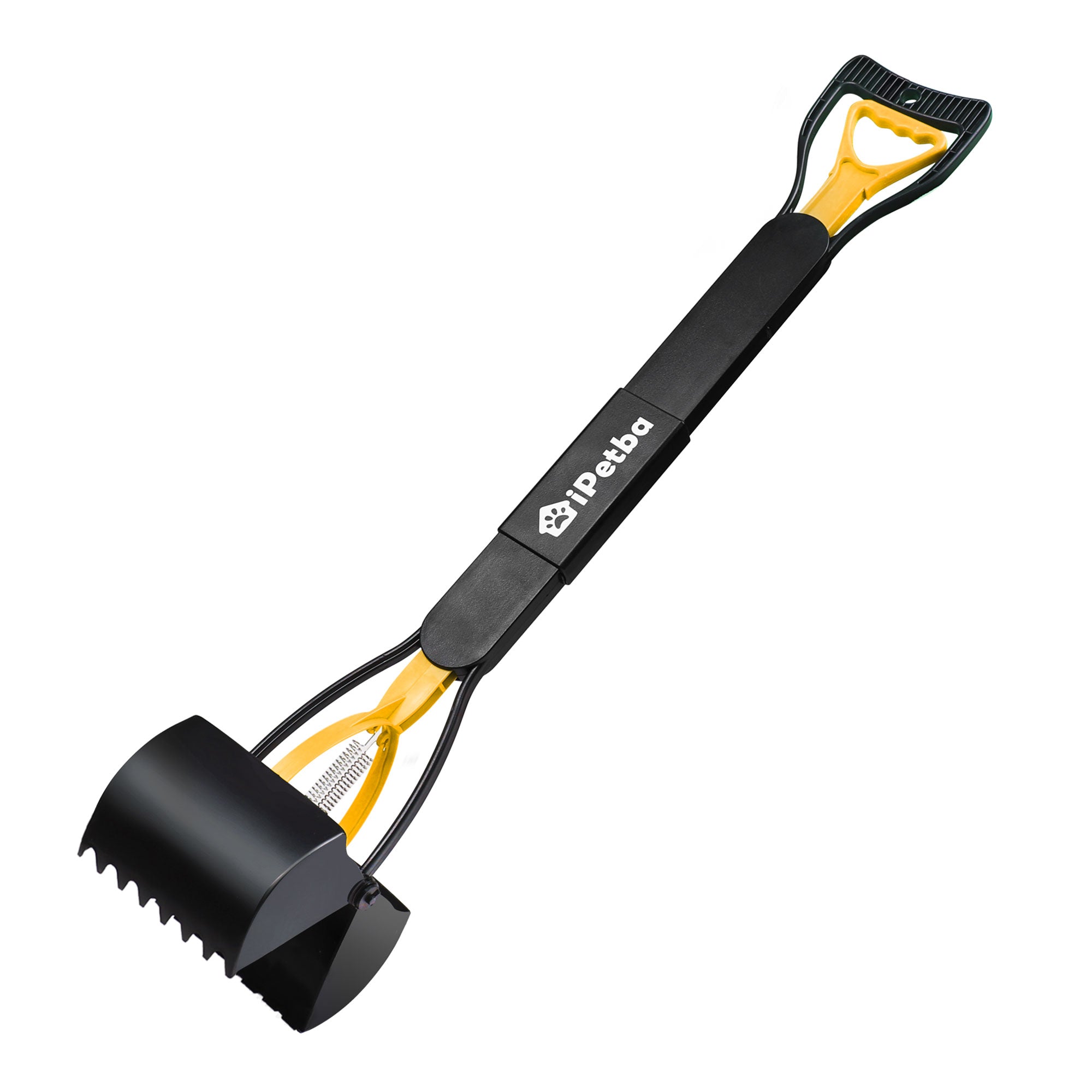 iPetba No-Bend Pooper Scooper | Long Handle, Foldable & Heavy Duty
