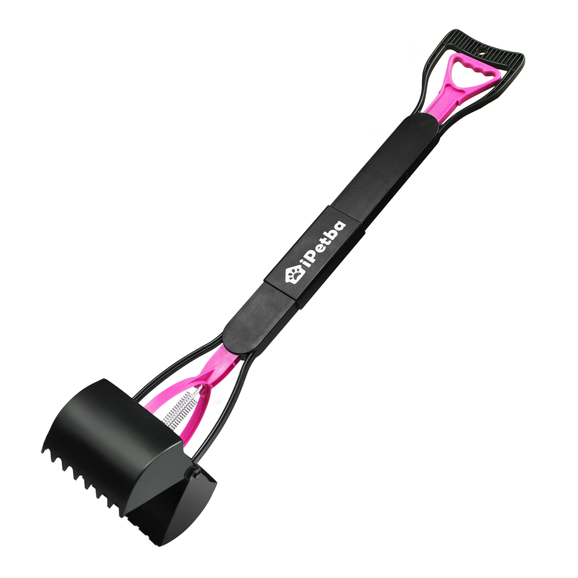 iPetba No-Bend Pooper Scooper | Long Handle, Foldable & Heavy Duty