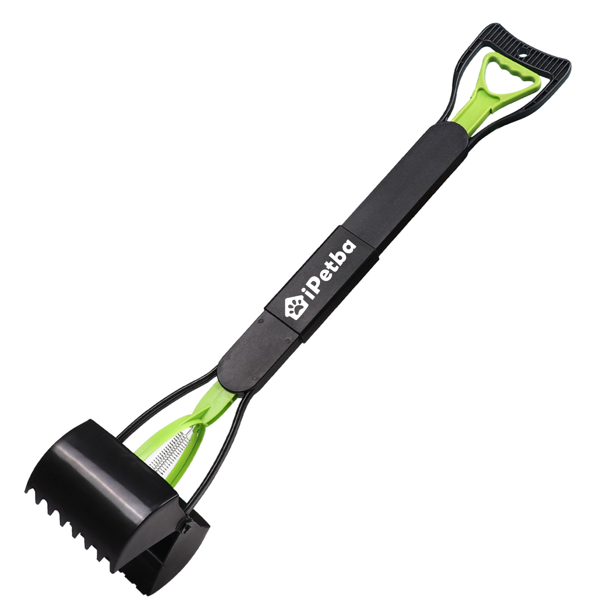 iPetba No-Bend Pooper Scooper | Long Handle, Foldable & Heavy Duty